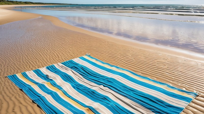 Flat Sandy Beach